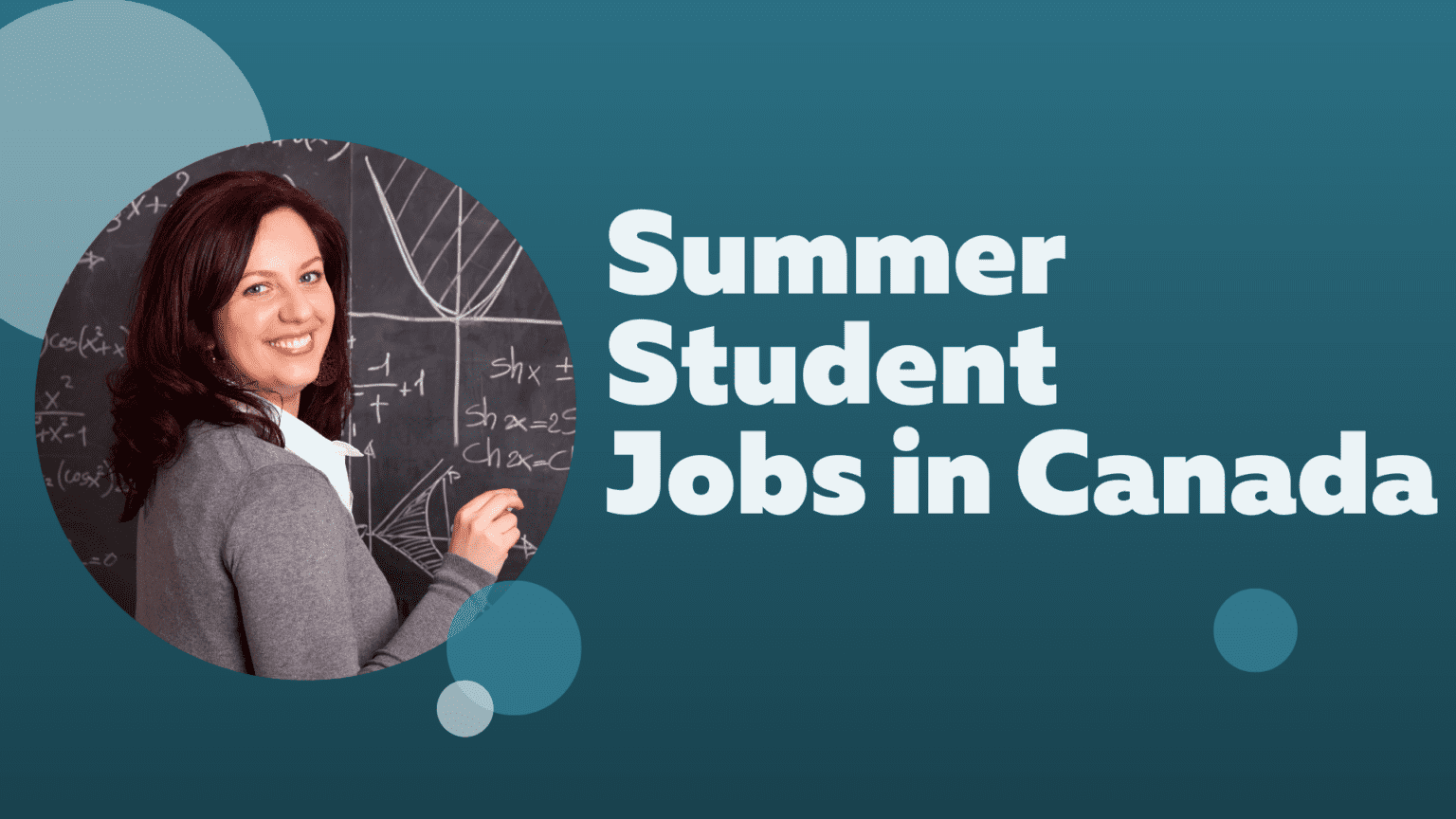 Summer Student Jobs in Canada 100+ Job Vacancies Available